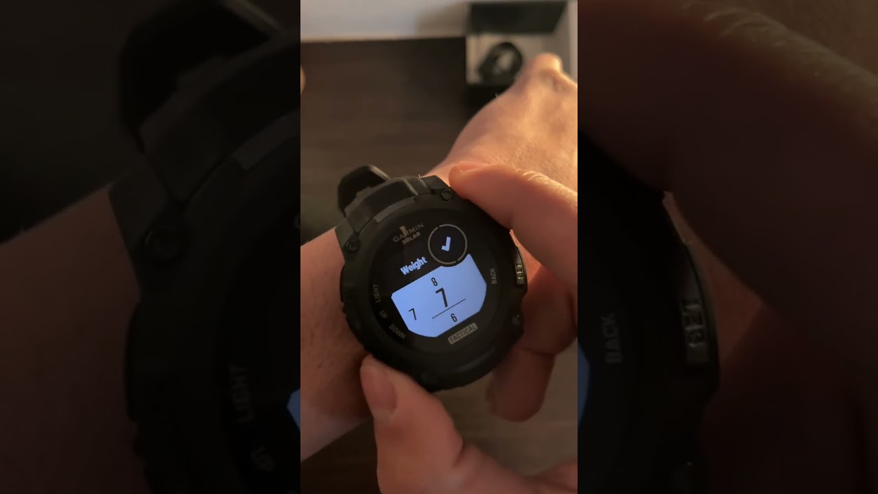 Garmin Instinct 3 Tactical Edition 45 mm Unboxing - My Sidekick 