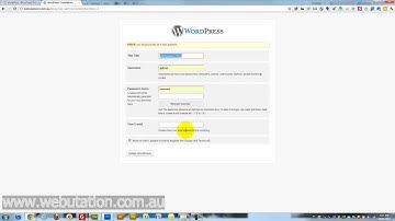 How to Install WordPress 3
