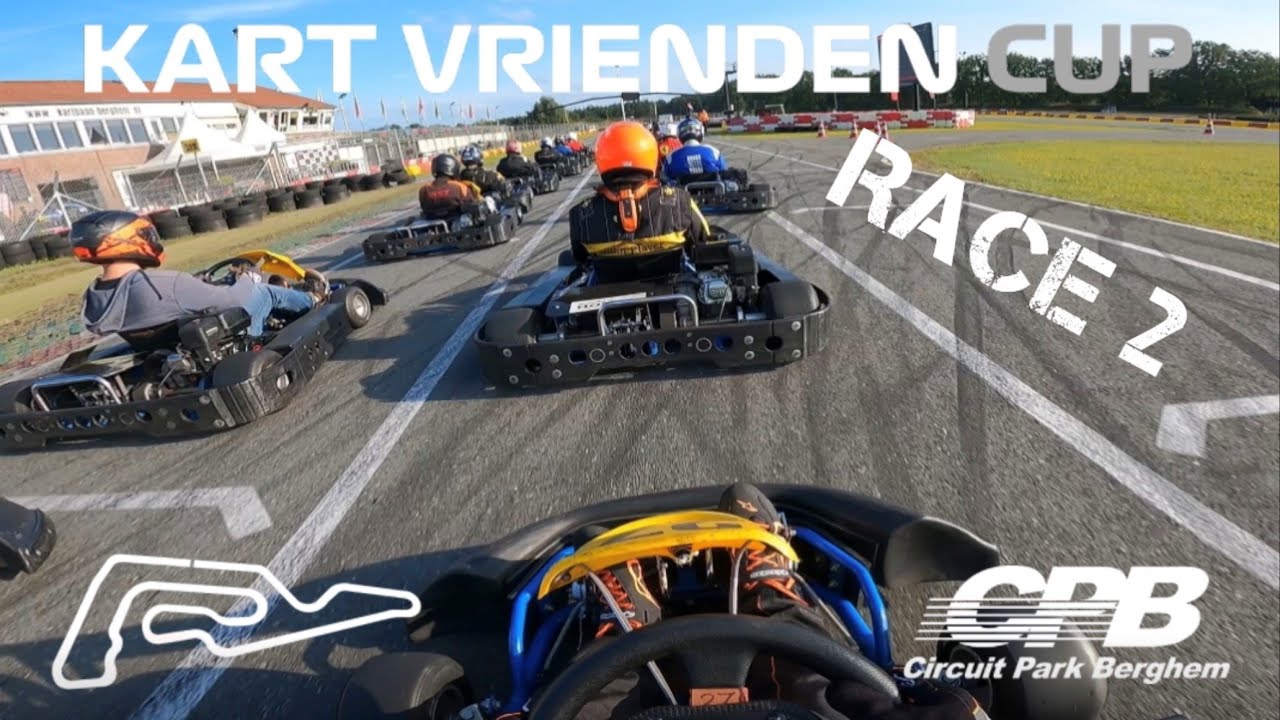 KART VRIENDEN CUP RACE 2 Circuit park berghem (4K)