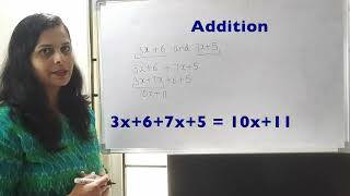 Addition and Subtraction of algebraic expression || Finding the value of Algebraic Expression