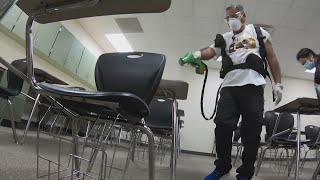 Fort Bend ISD's deep-cleaning methods during COVID-19