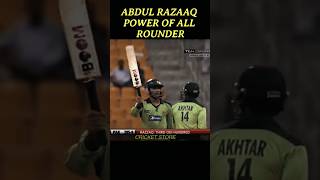 Abdul Razzaq real Power OF Hard Hitter #cricket #cricketlover #ytshorts #cricketstore #abdulrazzaq