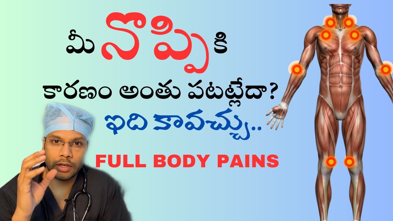 Full Body pains | Fibromyalgia | Know more .... Dr Ramprasad Kancherla
