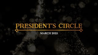 President's Circle Winners - March 2025