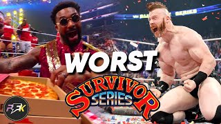 10 Worst Survivor Series Pay Per Views Ever | partsFUNknown