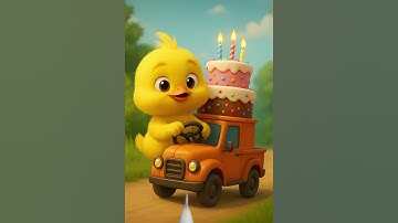 Bánh Sinh Nhật Và Cuộc Phiêu Lưu Của Chú Vịt Trong Rừng – Kết Cục Bất Ngờ #shortvideo #duck