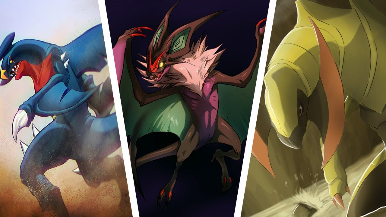 Top 10 Pokemon hệ Rồng siêu mạnh đáng chơi nhất trong core game - YouTube