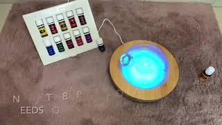 How I diffuse my Young Living oil using the Aria diffuser
