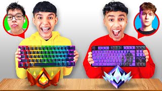 Using AsianJeff &amp; Clix Keyboards to Play Ranked in Fortnite!