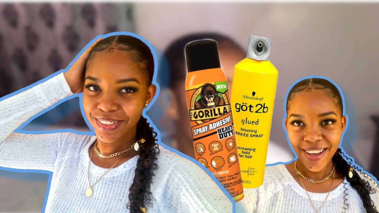 GORILLA GLUE Girl Inspired Ponytail Reattachable 4 Strand Braid