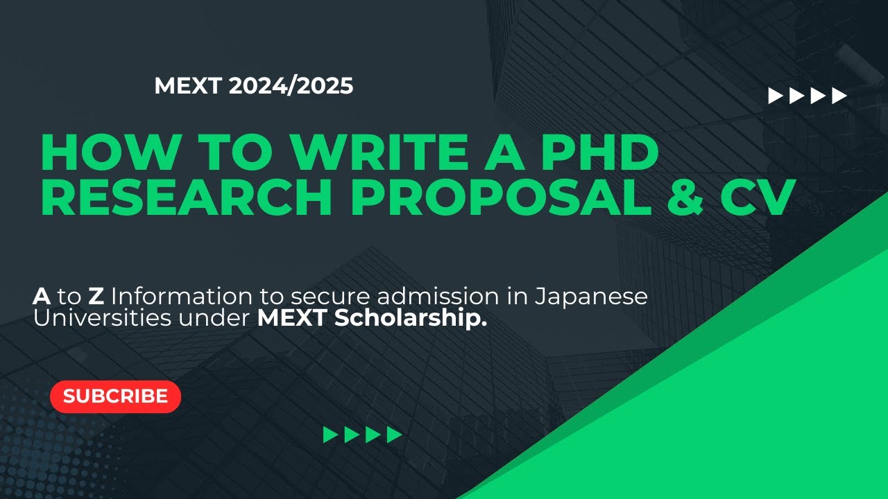How To Write A PhD Research Proposal CV How To Secure MEXT how-to-write-a-phd-research-proposal-cv-how-to-secure-mext