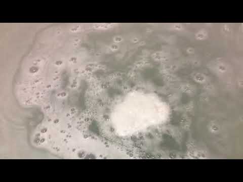 Test #1 - RAIN CLOUD SHEA BUTTER BATH BOMB