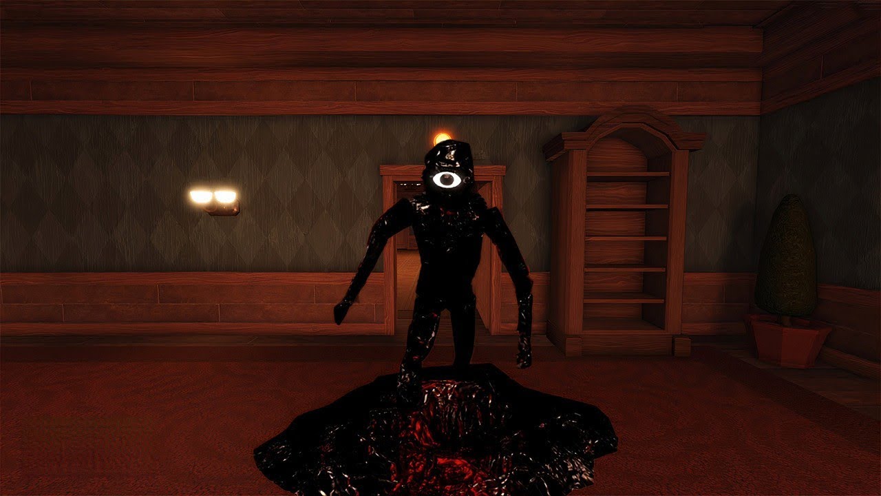 WHAT IS THAT THING? (Doors Roblox w/friend)