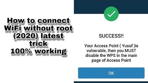 How to Connect Wifi Without Any Password in 2020 (Latest Video)