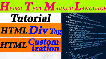 Html Tutorial for Beginners in Urdu |Div Tag Explained|🎓🎓🎓