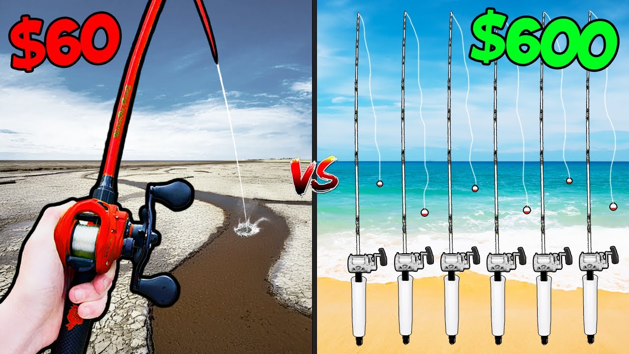 $60 vs $600 Saltwater Budget Fishing Challenge
