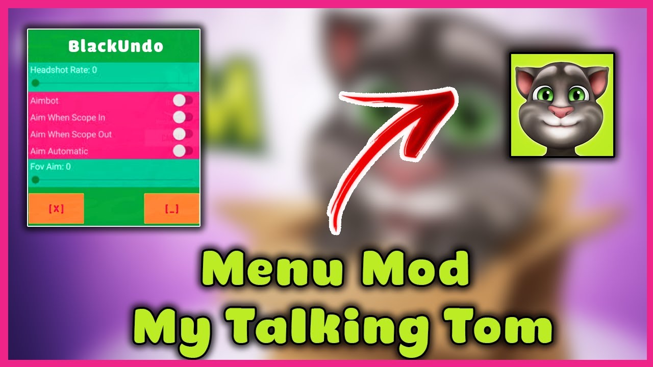 Mod Menu My Talking Tom Cực Hay Tăng Cấp Full