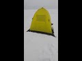 На чем сидеть в палатке зимой (на рыбалке)