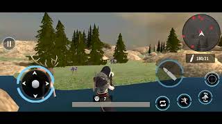 जंगल में शिकार करने वाला गेम(animal hunting game) @K S. Smart Gaming @gaming channel @techno gamerz screenshot 4