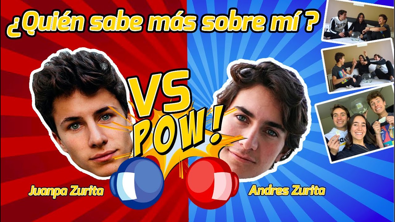 ¡Reto a mis hermanos! ¿Quién sabe más sobre mí? Ft. Juanpa Zurita & Andy Zurita // Paola Zurita