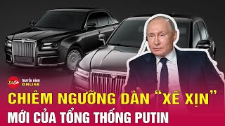 Cận cảnh chiếc Aurus Senat 2025 - limousine mới của Tổng thống Nga Putin | Tin24h