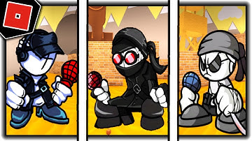 How to get "SOMEWHERE IN NEVADA" BADGE + MORPH/SKIN in FRIDAY NIGHT FUNK ROLEPLAY [BETA]! - Roblox