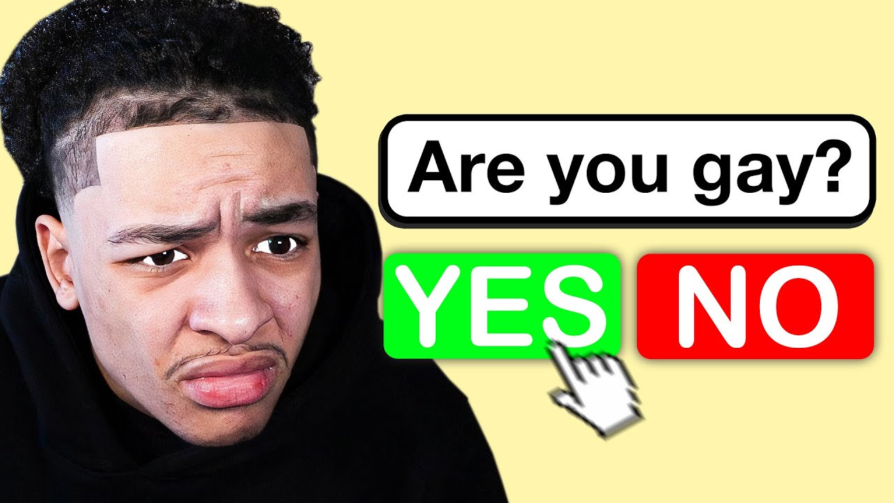 taking a gay test LIVE on stream..