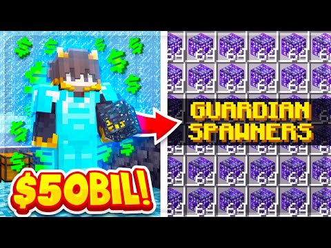 Minecraft SKYBLOCK Server Lets Play - 50 BILLION $$ IN SPAWNERS!! - EP. 3 (Minecraft Skyblock) thumbnail