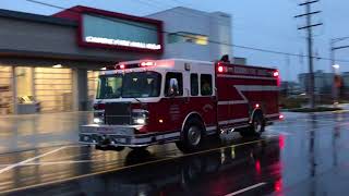 Richmond Fire Rescue - Engine 3 (Spare) & Rescue 7 Responding