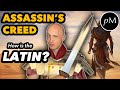 Latin teacher gets trolled for 8 minutes by video game | Assassin's Creed Origins Spoken Latin