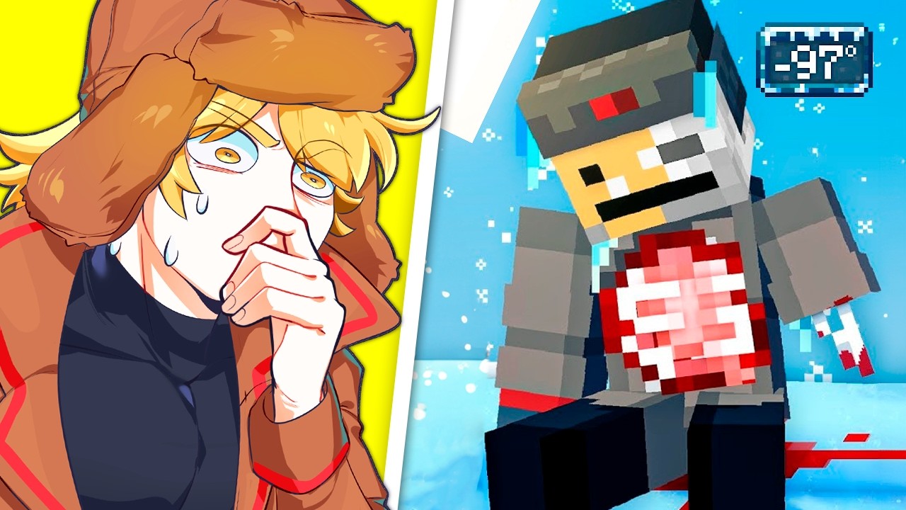 JustNova REACCIONA - Minecraft, Experimento BAJO CERO