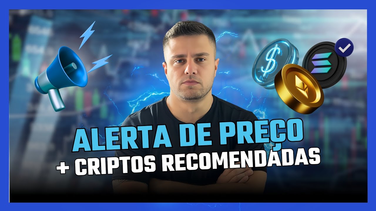 Alerta de Preços grátis e criptomoedas promissoras [É recomendação sim]