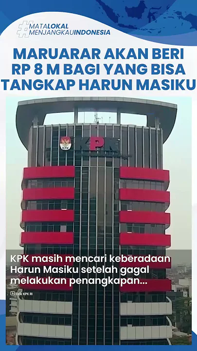 Viral Eks Politisi PDIP Maruarar Sirait Sayembara Hadiahi Rp8 M Bagi yang Bisa Tangkap Harun Masiku