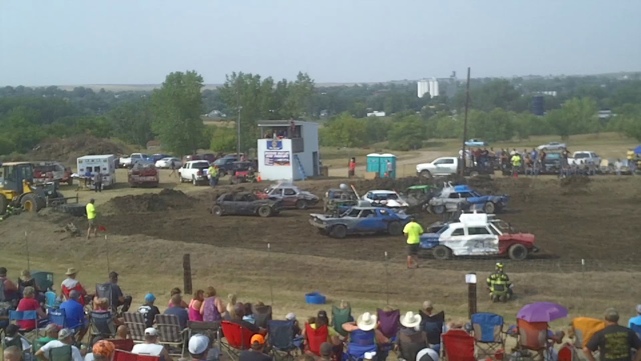 2018 Beulah, ND Demolition DerbyConsolation YouTube