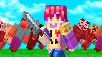 Beating Cheaters for 10 MINUTES in Hypixel Bedwars