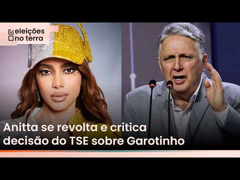Anitta criticizes TSE's decision regarding Garotinho and questions Ruas' possible first-round vic...