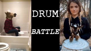 Baby Goat vs Buckets The Drummer vs Magic Jones - DRUM BATTLE (Metal Cover / Original)