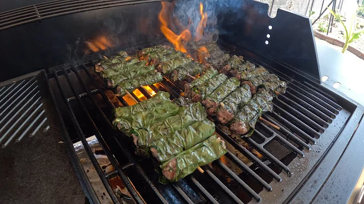 Vietnamese Beef wrapped in Betel leaf (Bo la lot)