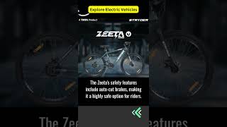 Tata Backed Stryder launched Zeeta Electric Bicycle #shorts #electricvehicle  #electricbicycle