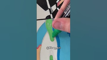 One Drawing, But in 4 Different Styles! (Part 3) #posca #satisfying #art #shorts
