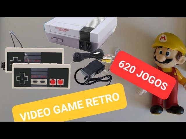 VIDEO GAME RETRO 620 JOGOS R$39,90. SERA QUE VALE A PENA? - YouTube