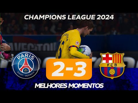 PSG X BARCELONA AO VIVO COM IMAGENS - JOGO DE HOJE  NO PES 2021 AO VIVO