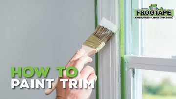 How to Paint Trim