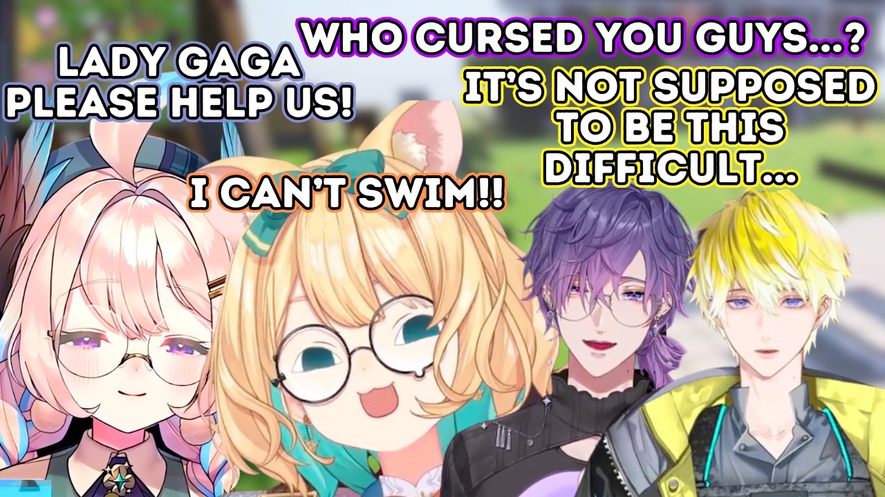 Millie and Enna Visit Luca’s House, Fall Down a Trap Hole, and Die on Repeat #NijiENchanted