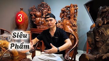 KHÔNG THỂ BỎ QUA - 3 Siêu phẩm Tượng Gỗ Nguyễn Hồng