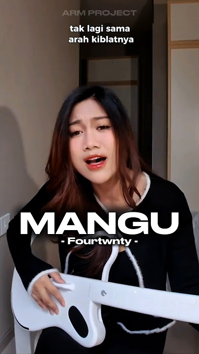AWDELLA ikutan cover MANGU dari Fourtwnty pake gitar elektriknya BAGUS BANGET!! #tertawanhati #musik