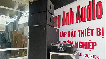 Tuyệt vời quá Martin MA1300 ơi ! Cục Đẩy 4 kênh Martin Chuyên chơi loa sự kiện ngoài trời