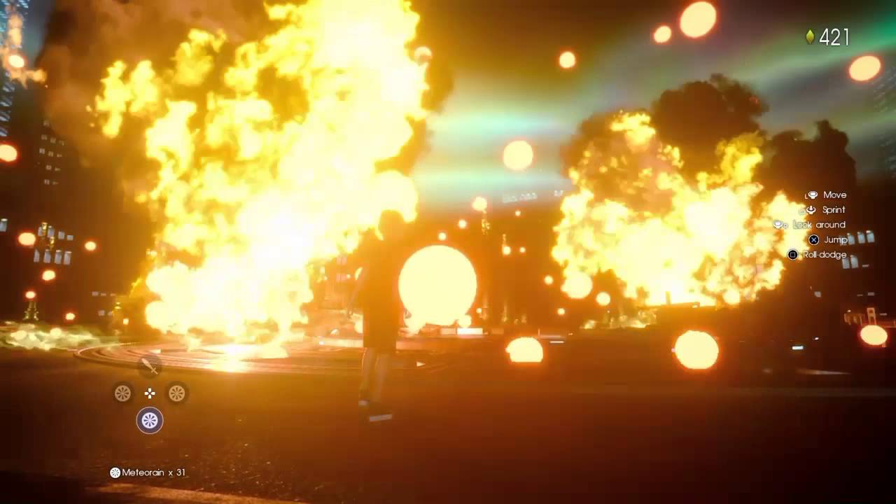 Final Fantasy XV Platinum Demo Meteor Rain