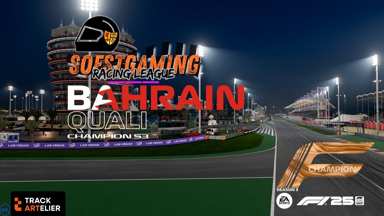 Soestgaming Racing League Champion Season 3 | Quali 5 | Bahrain | powered by Trackartelier