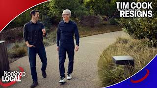Apple's CEO Tim Cook says he is resigning